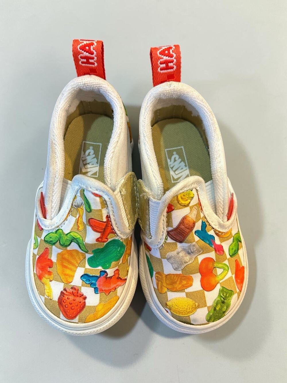 Vans X HARIBO Gummy Classic Slip On Shoes Unisex Kids Size 4.5